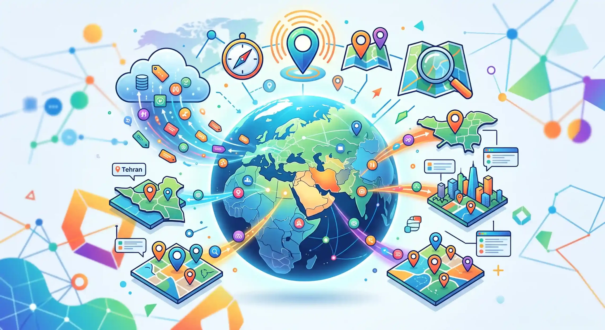 📊 دستهبندی کلمات کلیدی بر اساس فیلترهای جغرافیایی و محلی
