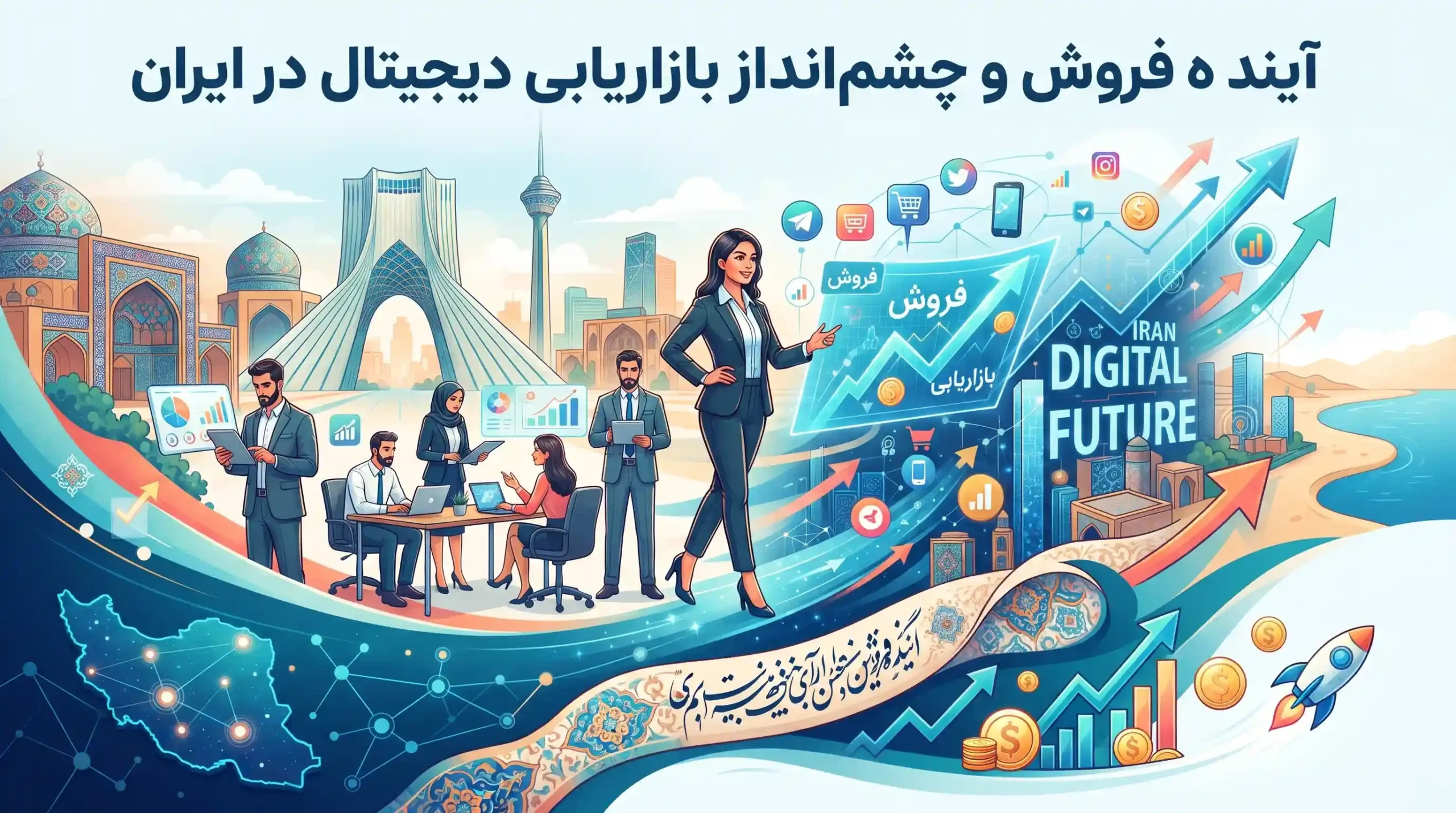🔮 آینده فروش و چشمانداز بازاریابی دیجیتال در ایران