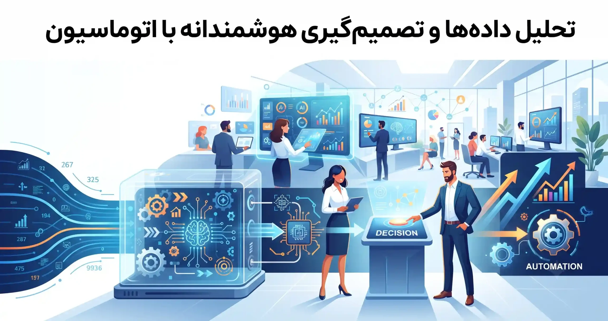 📈 تحلیل دادهها و تصمیمگیری هوشمندانه با اتوماسیون
