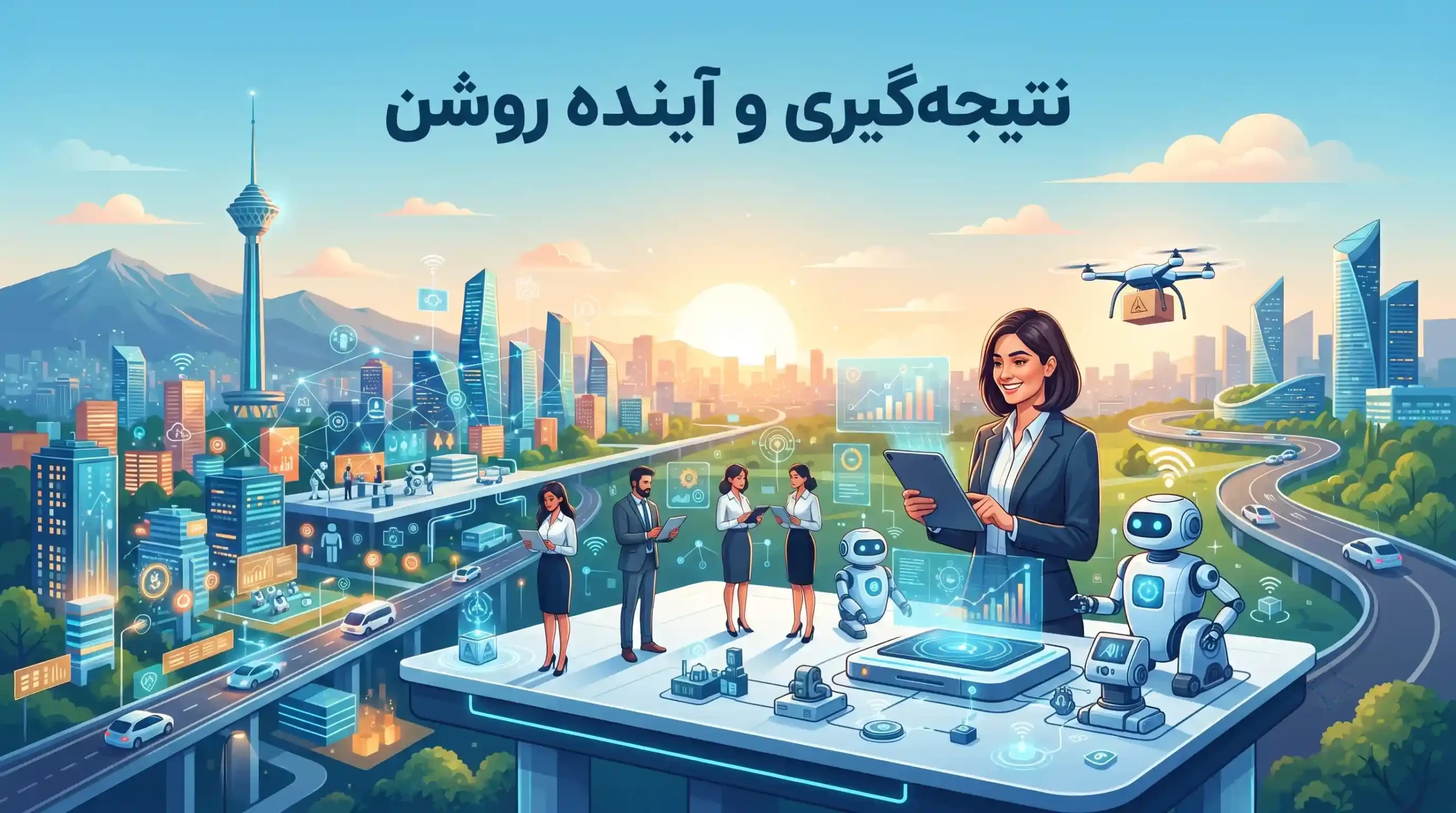 🏁 نتیجهگیری و آینده روشن کسبوکارهای خودکار