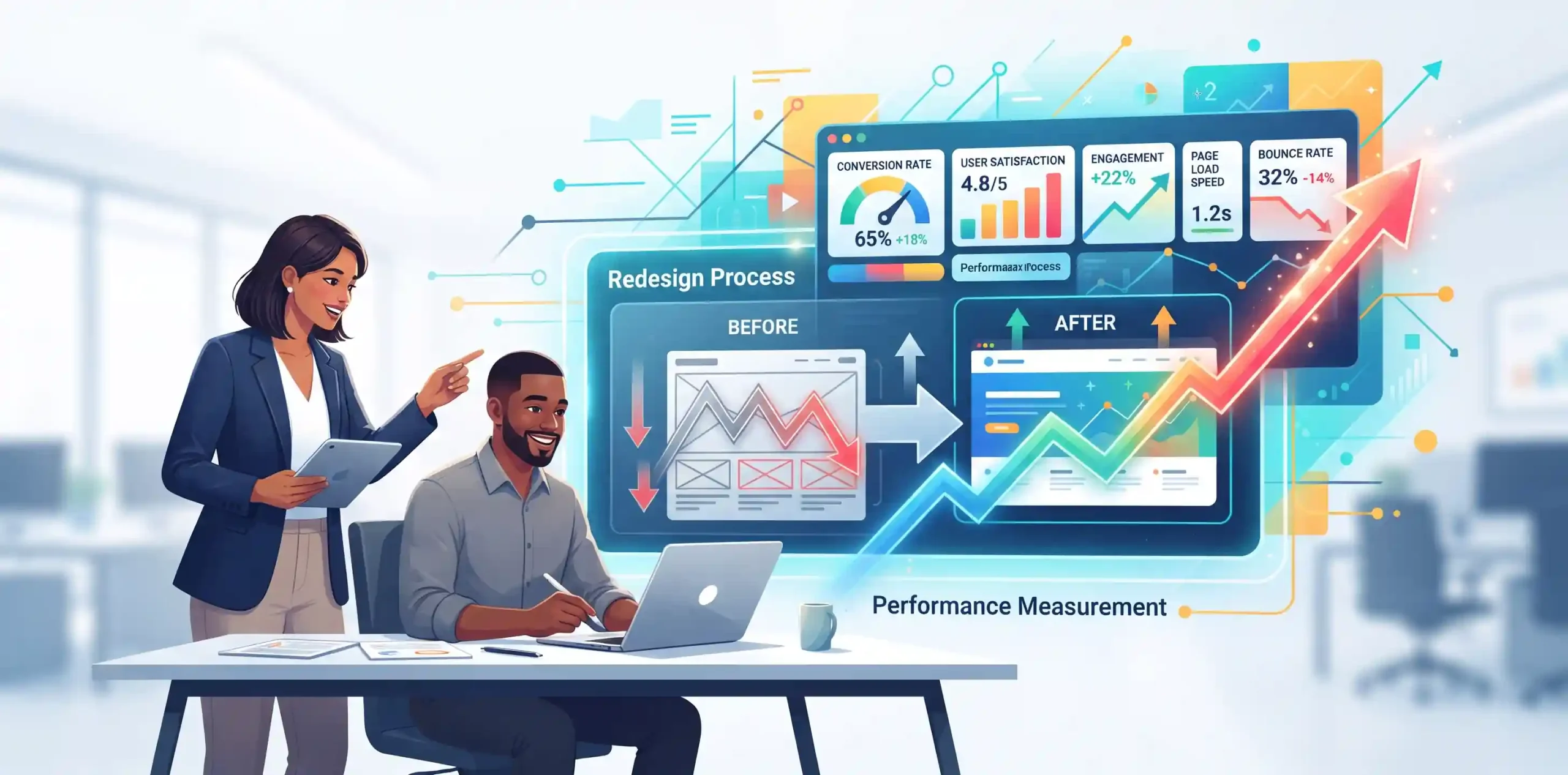 🛠️ شاخصهای کلیدی عملکرد (KPIs) در ارزیابی موفقیت ریدیزاین