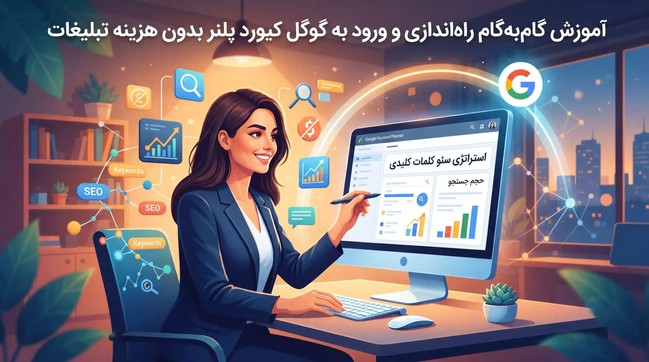 🚀 آموزش گام‌به‌گام راه‌اندازی و ورود به گوگل کیورد پلنر بدون هزینه تبلیغات