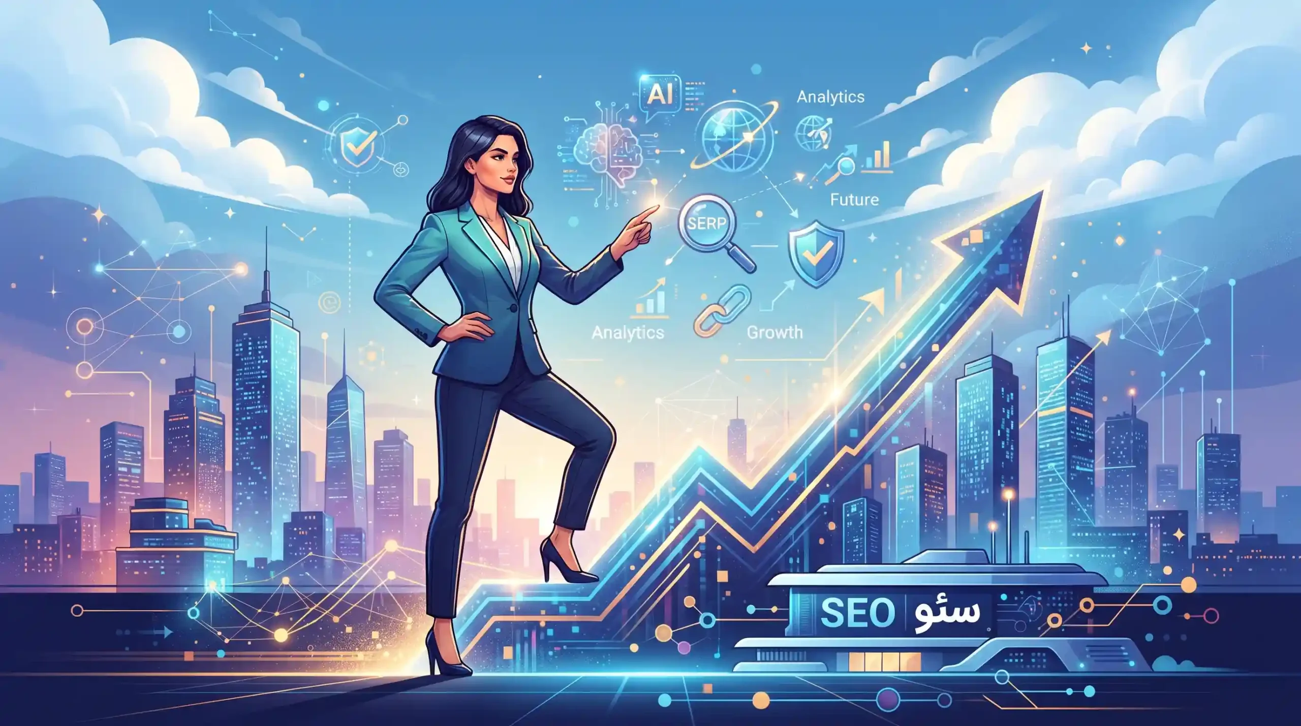 🏆 استراتژی‌های پیشرفته و آینده سئو شرکتی