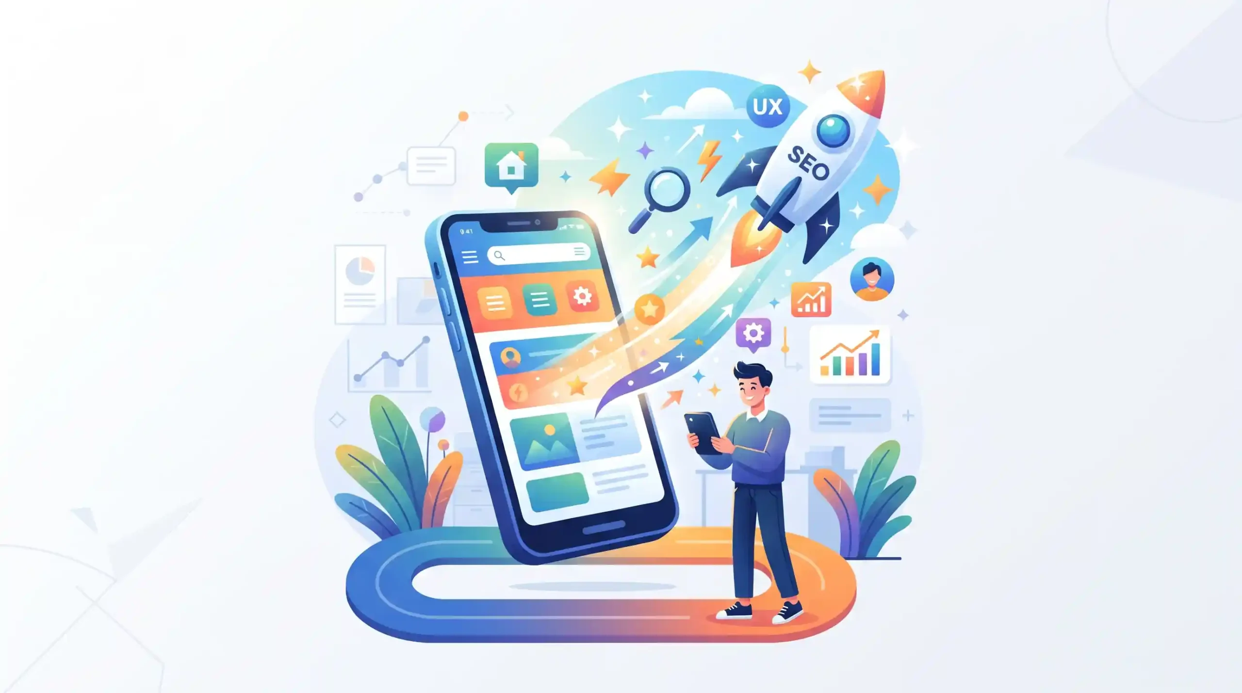 📱 اهمیت تجربه کاربری و سئو موبایل