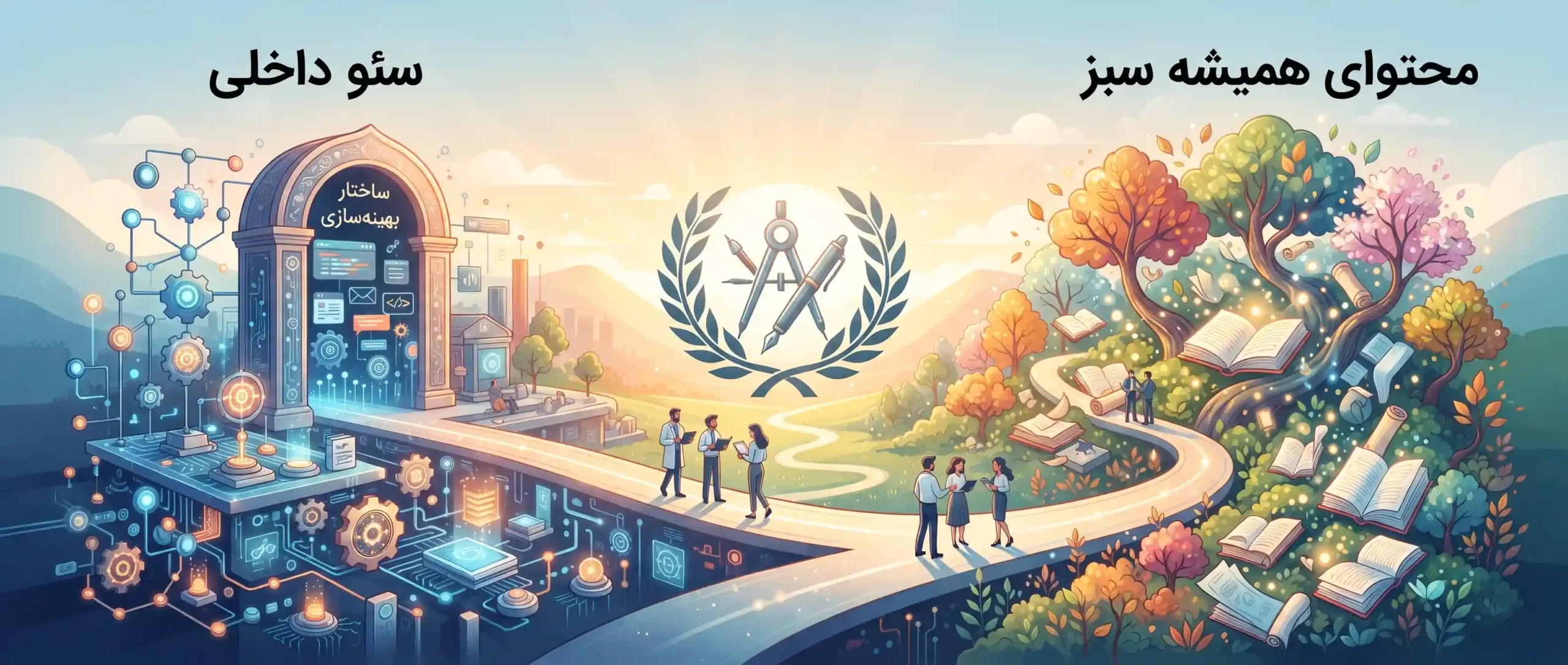 چگونه سئو داخلی را با تولید محتوای همیشه سبز همگام کنیم؟
