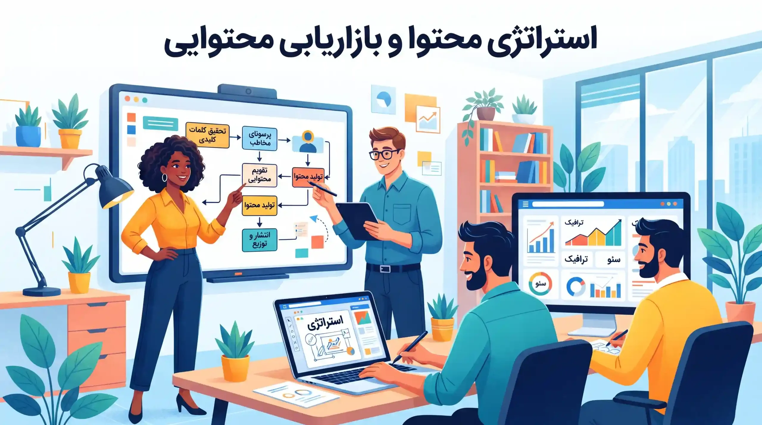 ✍️ استراتژی محتوا و بازاریابی محتوایی