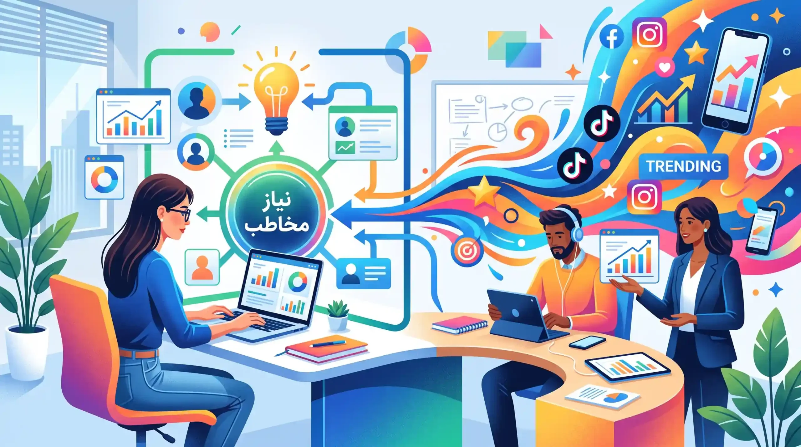 🚀 استفاده از ترندهای روز در چارچوب نیاز مخاطب