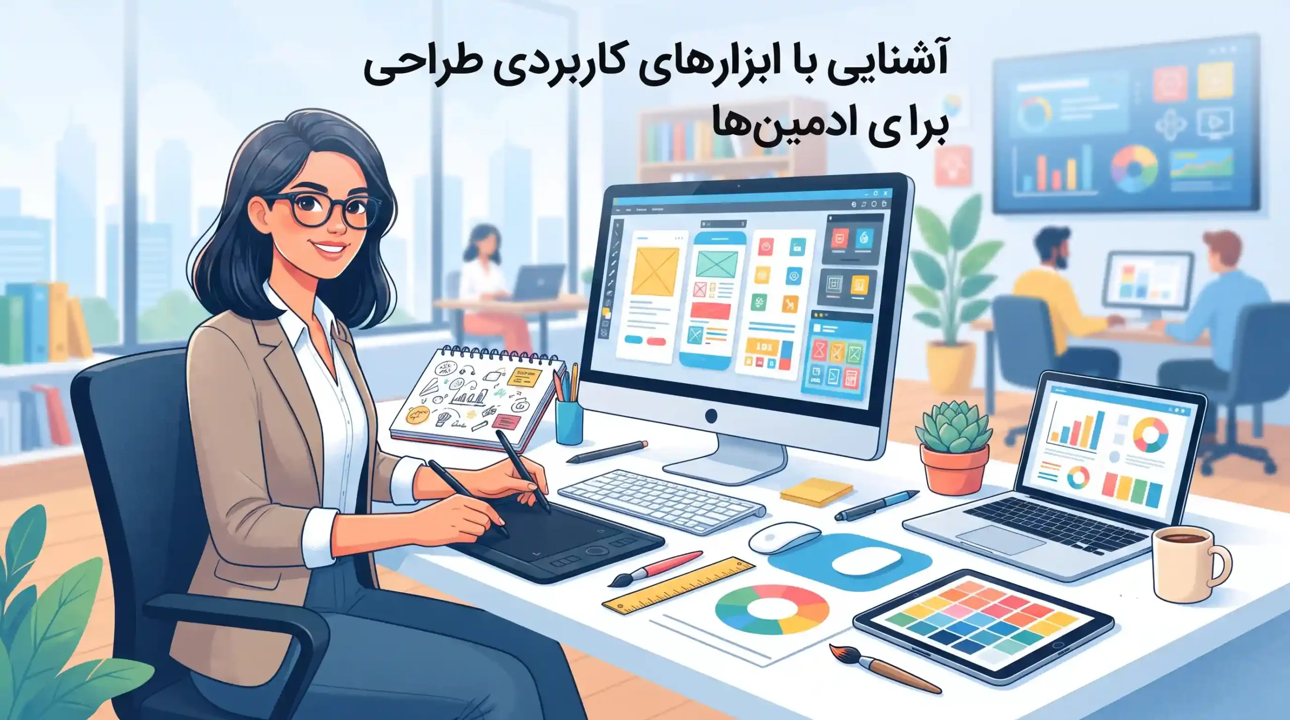 ⚙️ آشنایی با ابزارهای کاربردی طراحی برای ادمین‌ها