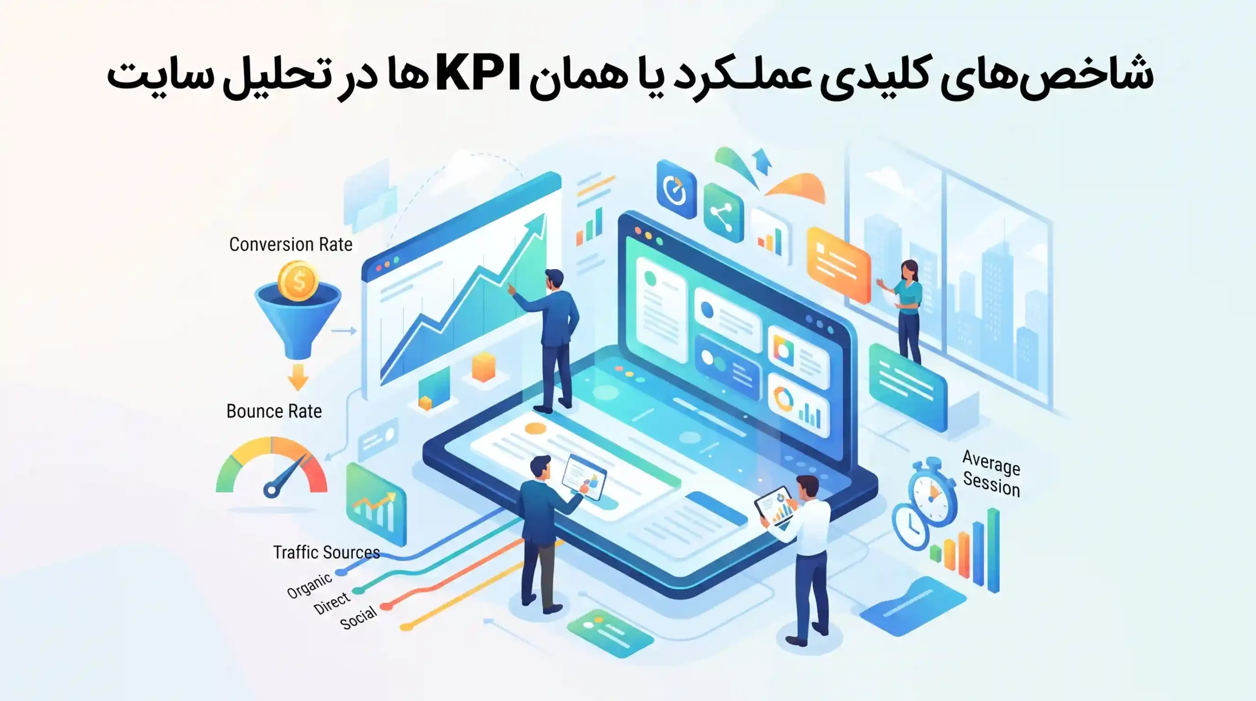 🎯 شاخصهای کلیدی عملکرد یا همان KPIها در تحلیل سایت